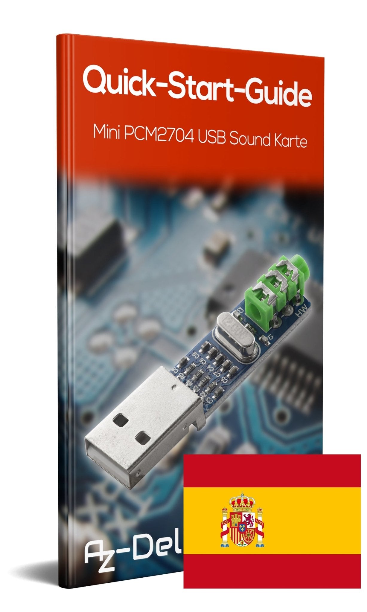 Mini PCM2704 USB Sound Karte DAC Decoder Board DV 5V für Raspberry Pi - AZ-Delivery