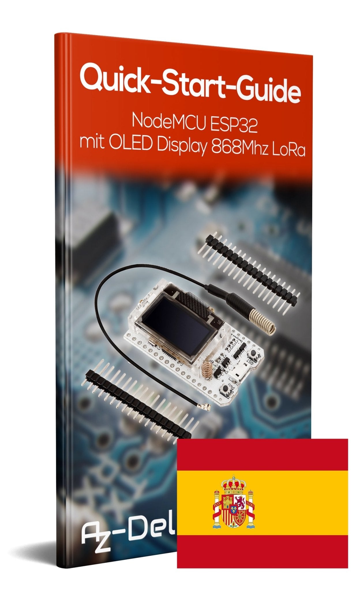 NodeMCU ESP32 mit OLED Display 868Mhz LoRa - AZ-Delivery