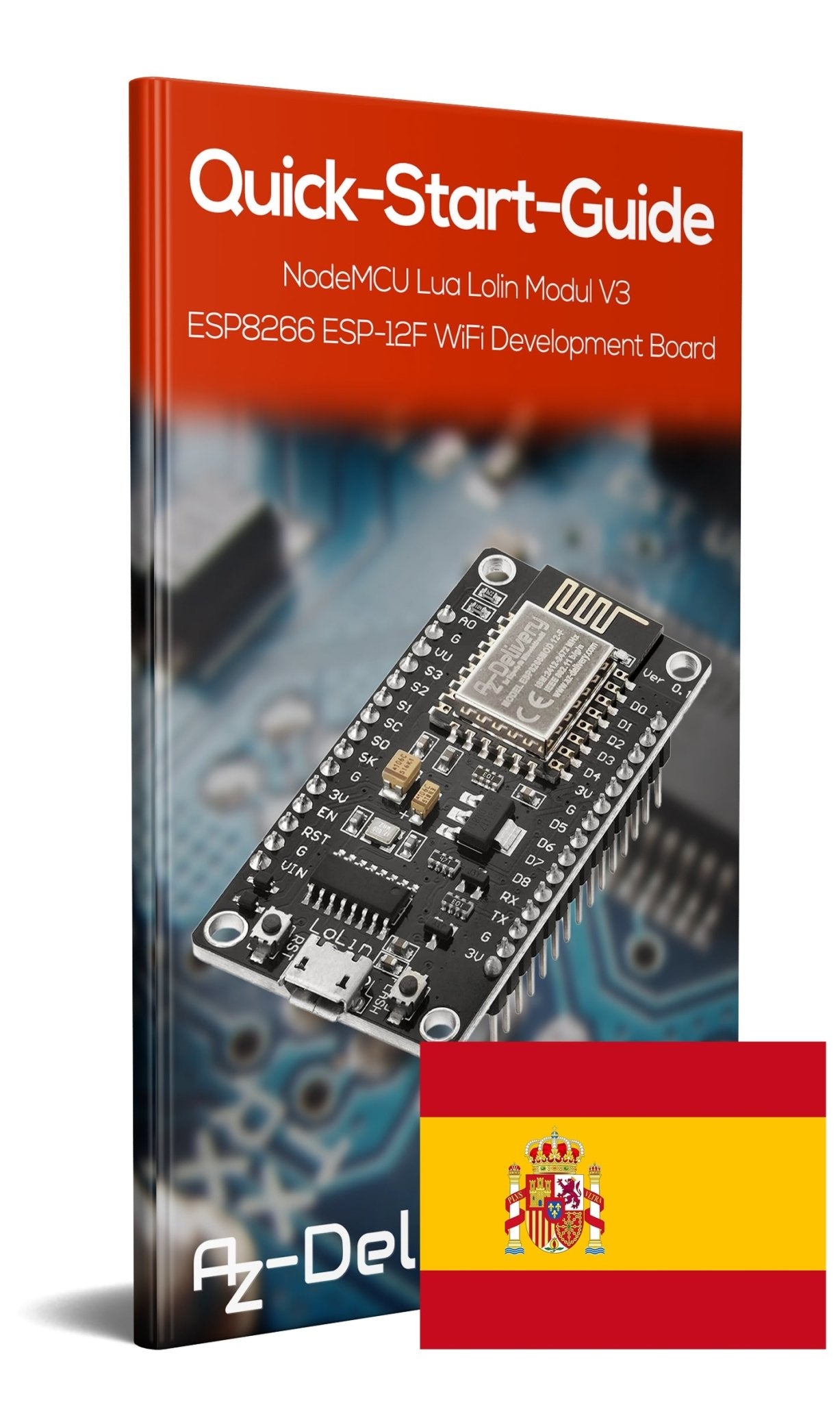 NodeMCU Lua Lolin V3 Module ESP8266 ESP-12F WIFI Wifi Development Board mit CH340 - AZ-Delivery