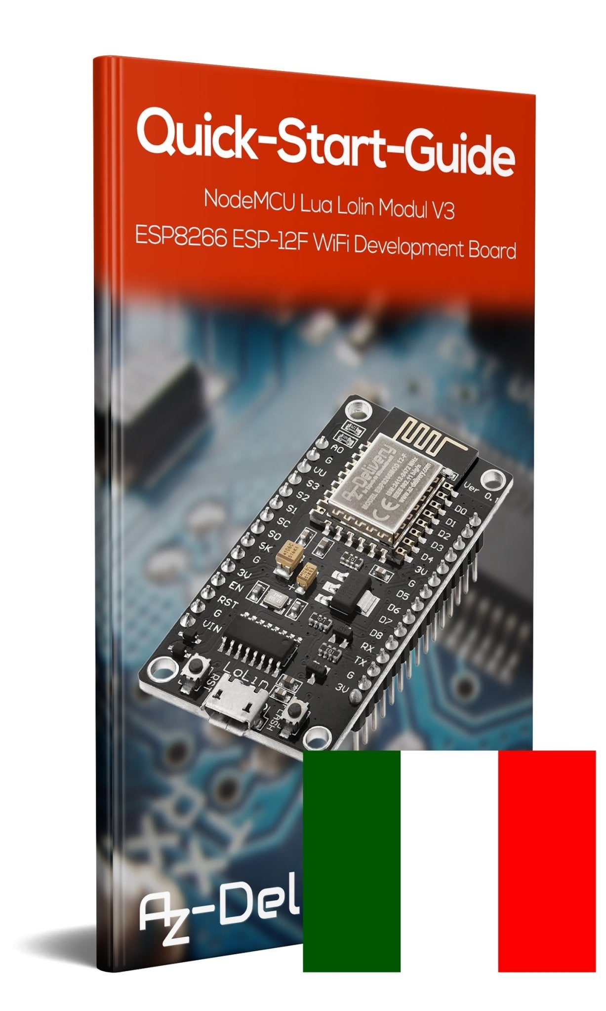 NodeMCU Lua Lolin V3 Module ESP8266 ESP-12F WIFI Wifi Development Board mit CH340 - AZ-Delivery