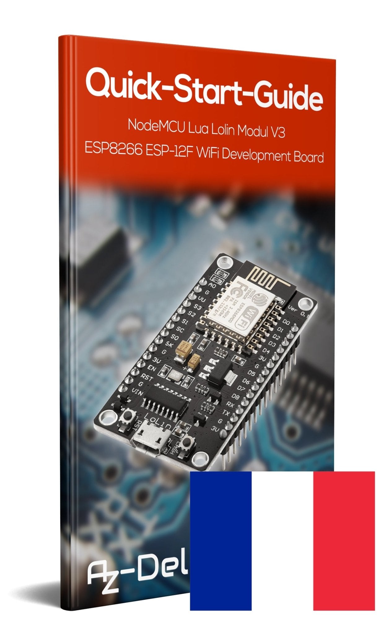 NodeMCU Lua Lolin V3 Module ESP8266 ESP-12F WIFI Wifi Development Board mit CH340 - AZ-Delivery