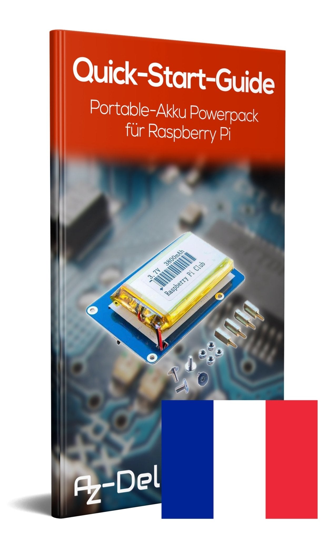 Portable-Akku Powerpack für Raspberry Pi - AZ-Delivery