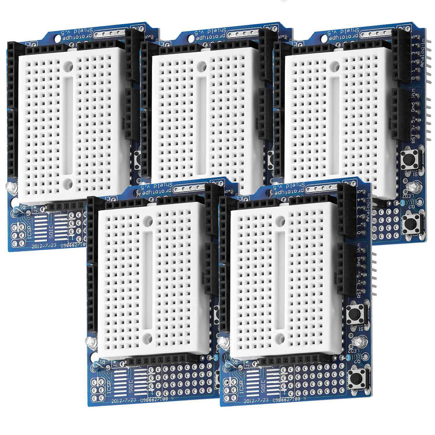 Prototyping Prototype Shield Mini Breadboard für UNO R3 - AZ-Delivery
