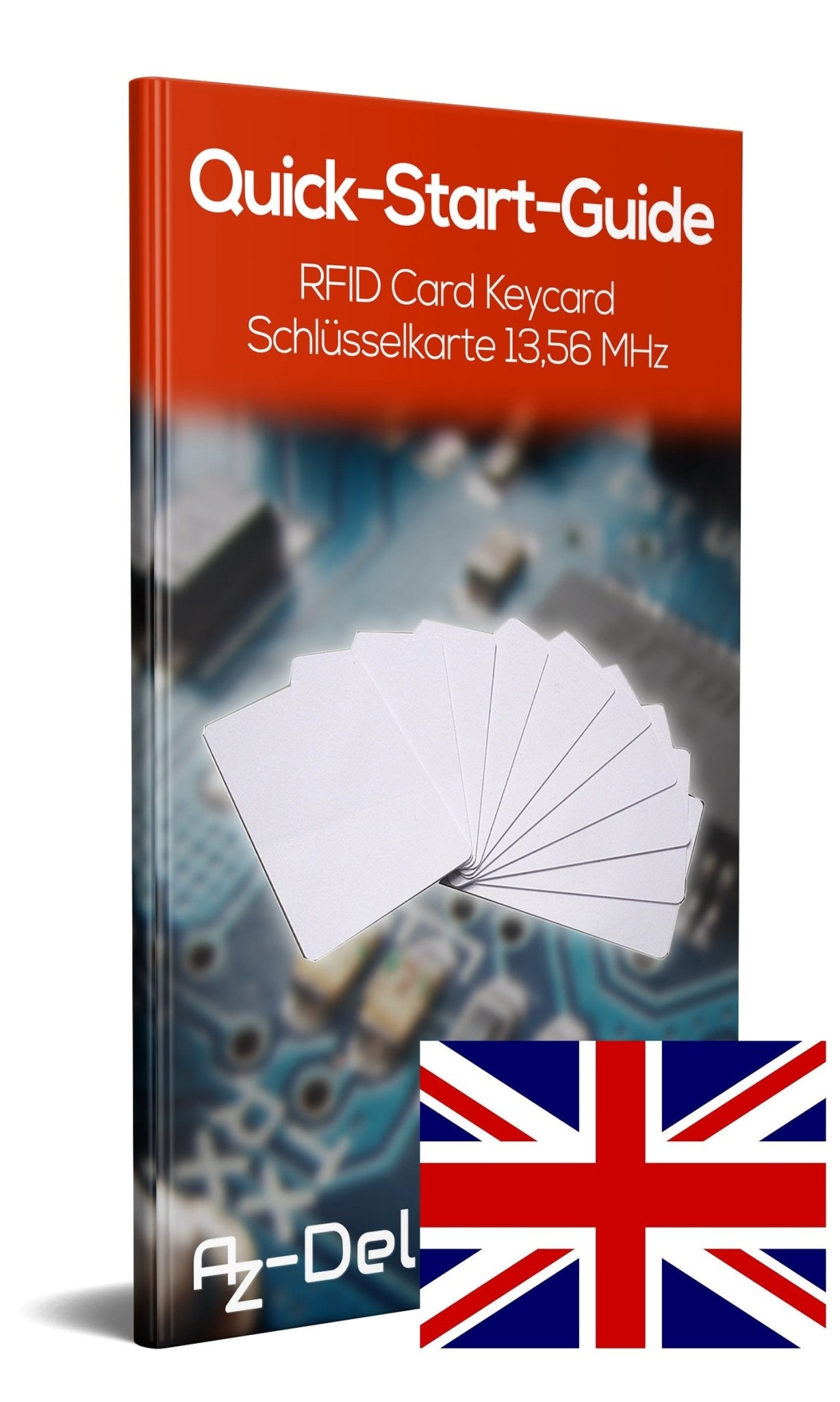 RFID Keycard Card 13,56MHz Schlüsselkarte Karte MF S50 (13,56 MHz) - AZ-Delivery