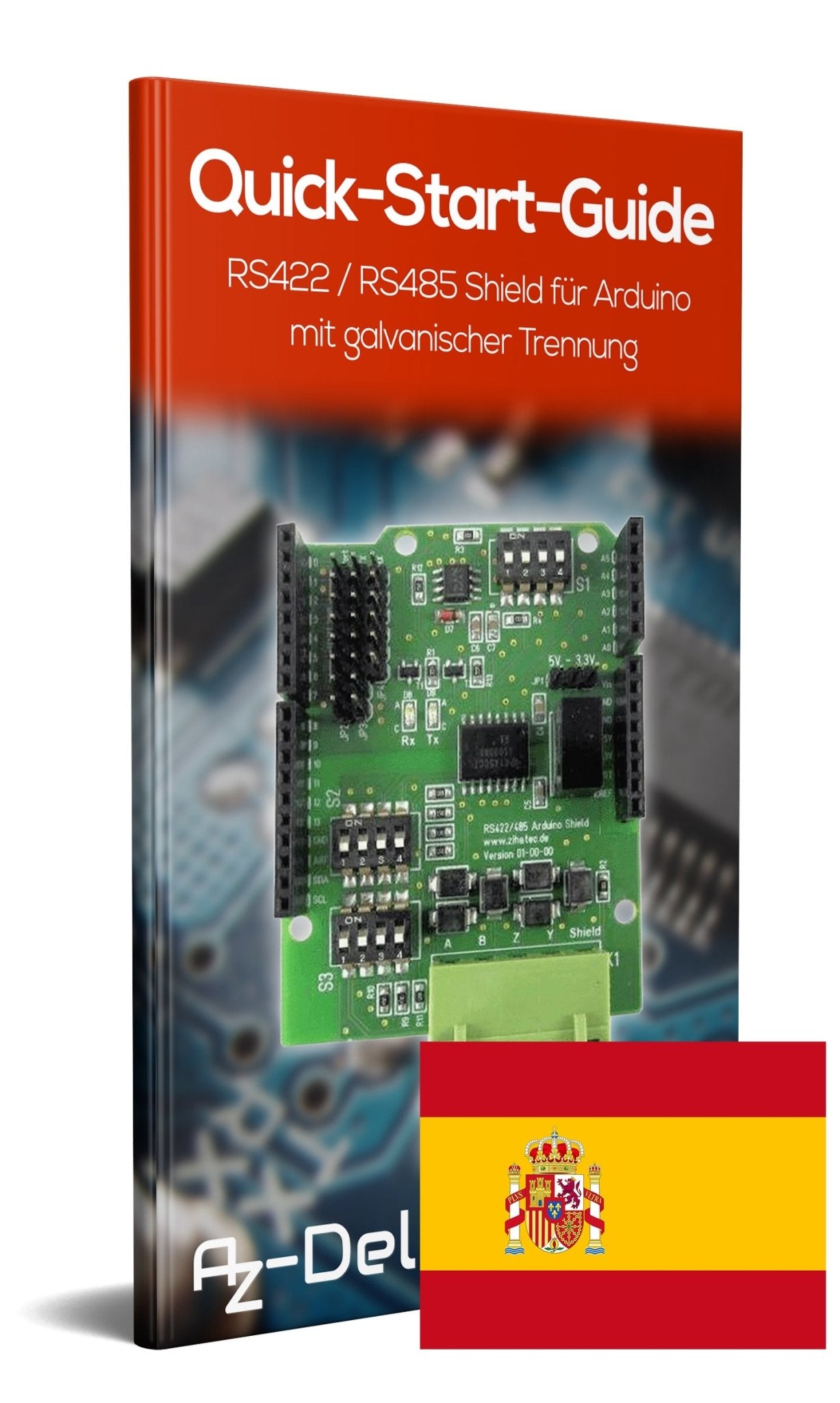 RS422 / RS485 Shield mit galvanischer Trennung - AZ-Delivery