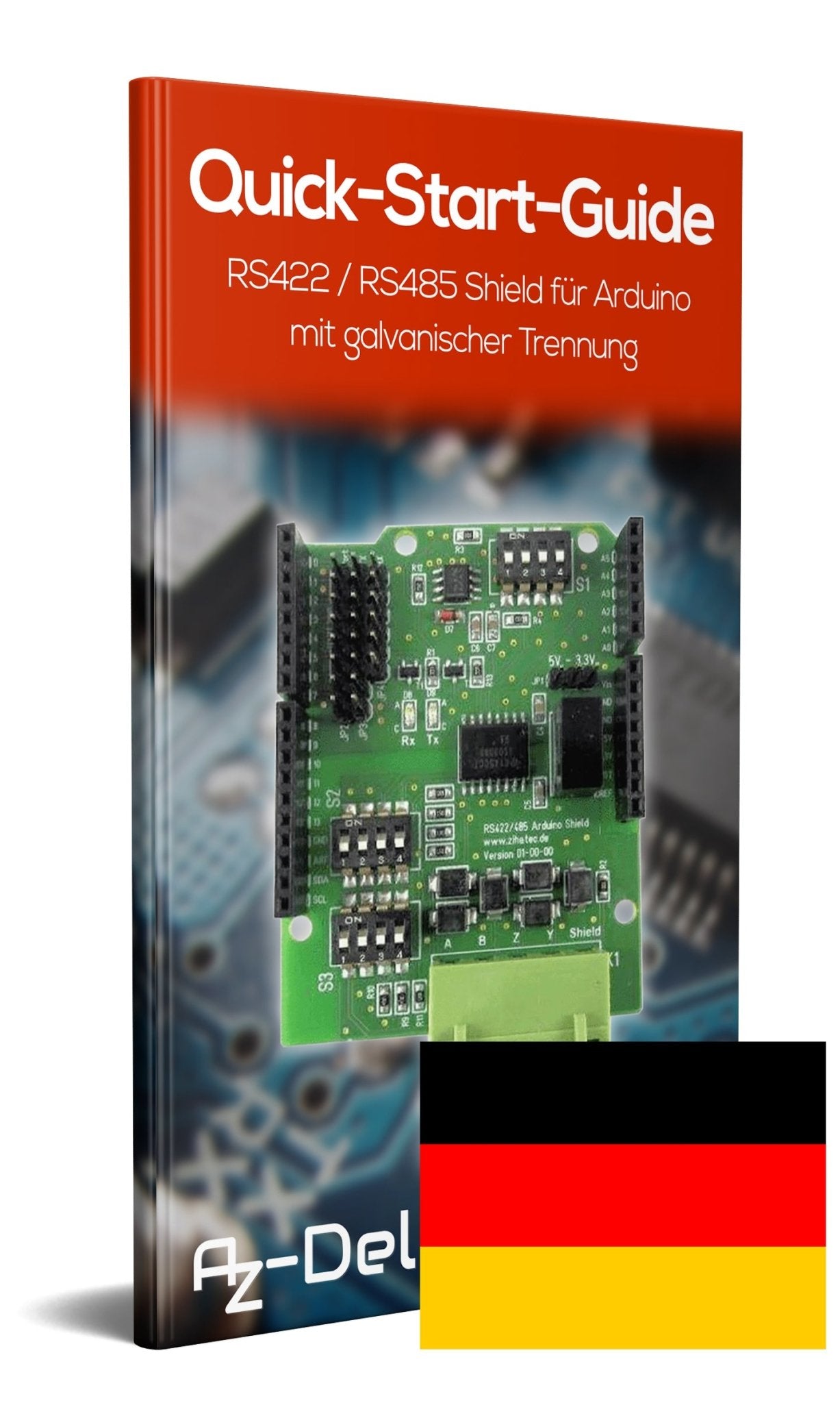 RS422 / RS485 Shield mit galvanischer Trennung - AZ-Delivery