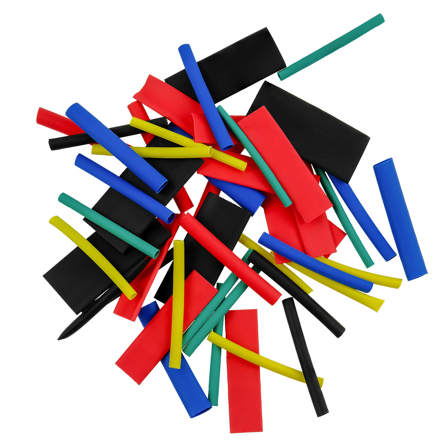 Schrumpfschlauch Sortiment 560 Stück, Verhältnis 2:1, 12 Größen, 5 Farben - AZ-Delivery