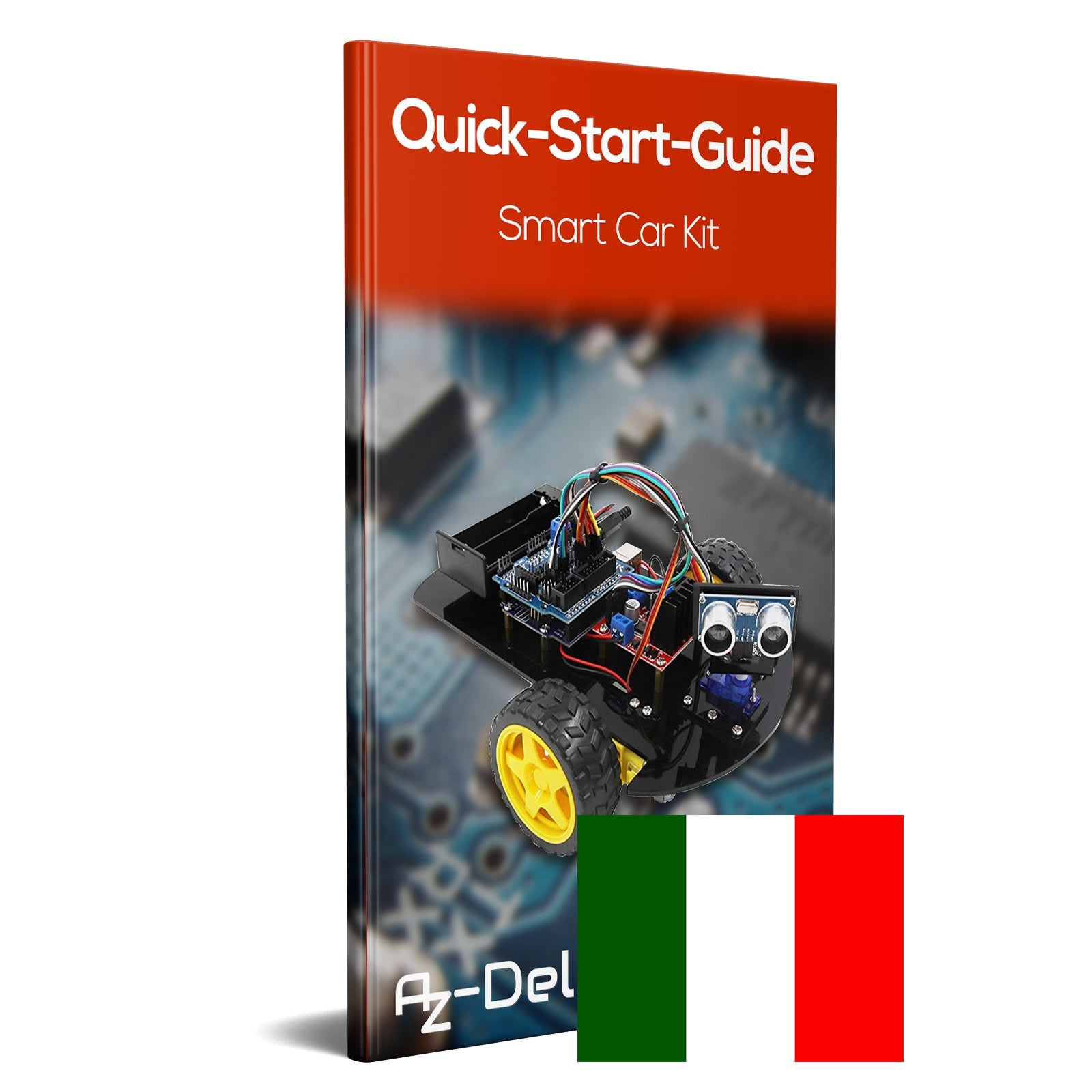 Smart Robot Car DIY Learning 2wd Ultraschall Sensor Infrarot Fernbedienung Starter Kit - AZ-Delivery