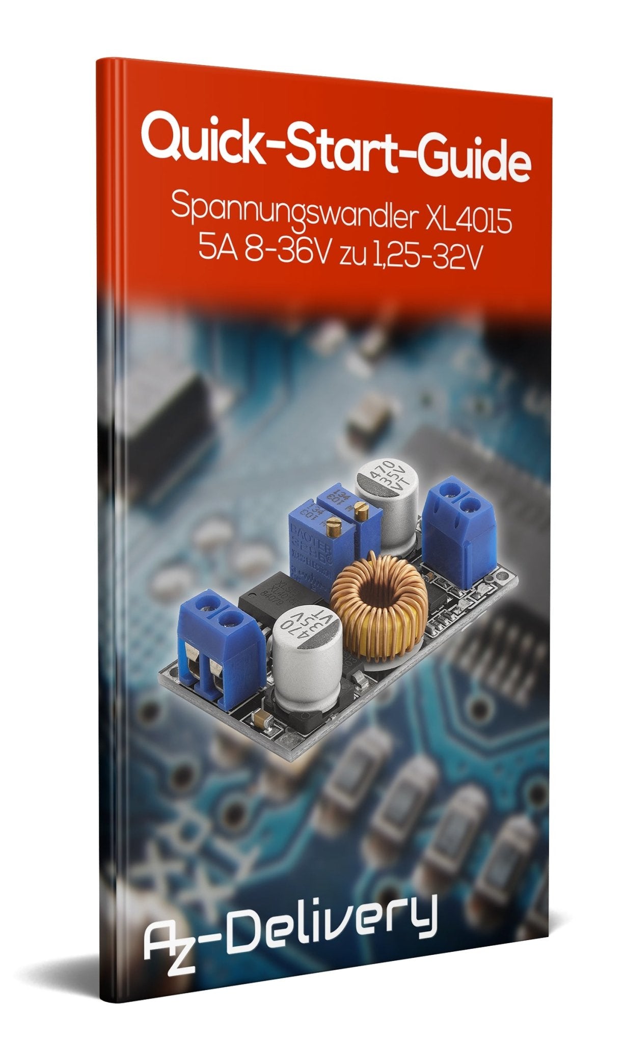 Voltage converter XL4015 DC-DC Step Down Module 5A 8V-36V at 1.25V-32V