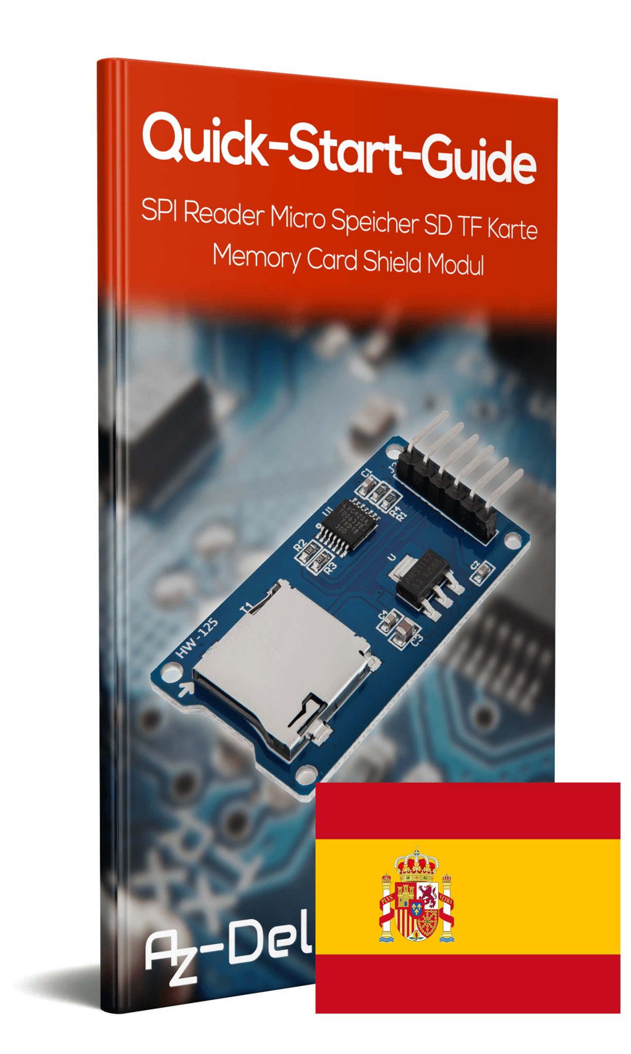 SPI Reader Micro Speicher SD TF Karte Memory Card Shield Modul - AZ-Delivery