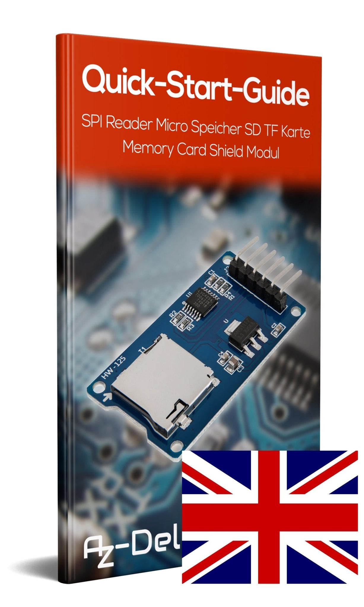 SPI Reader Micro Speicher SD TF Karte Memory Card Shield Modul - AZ-Delivery