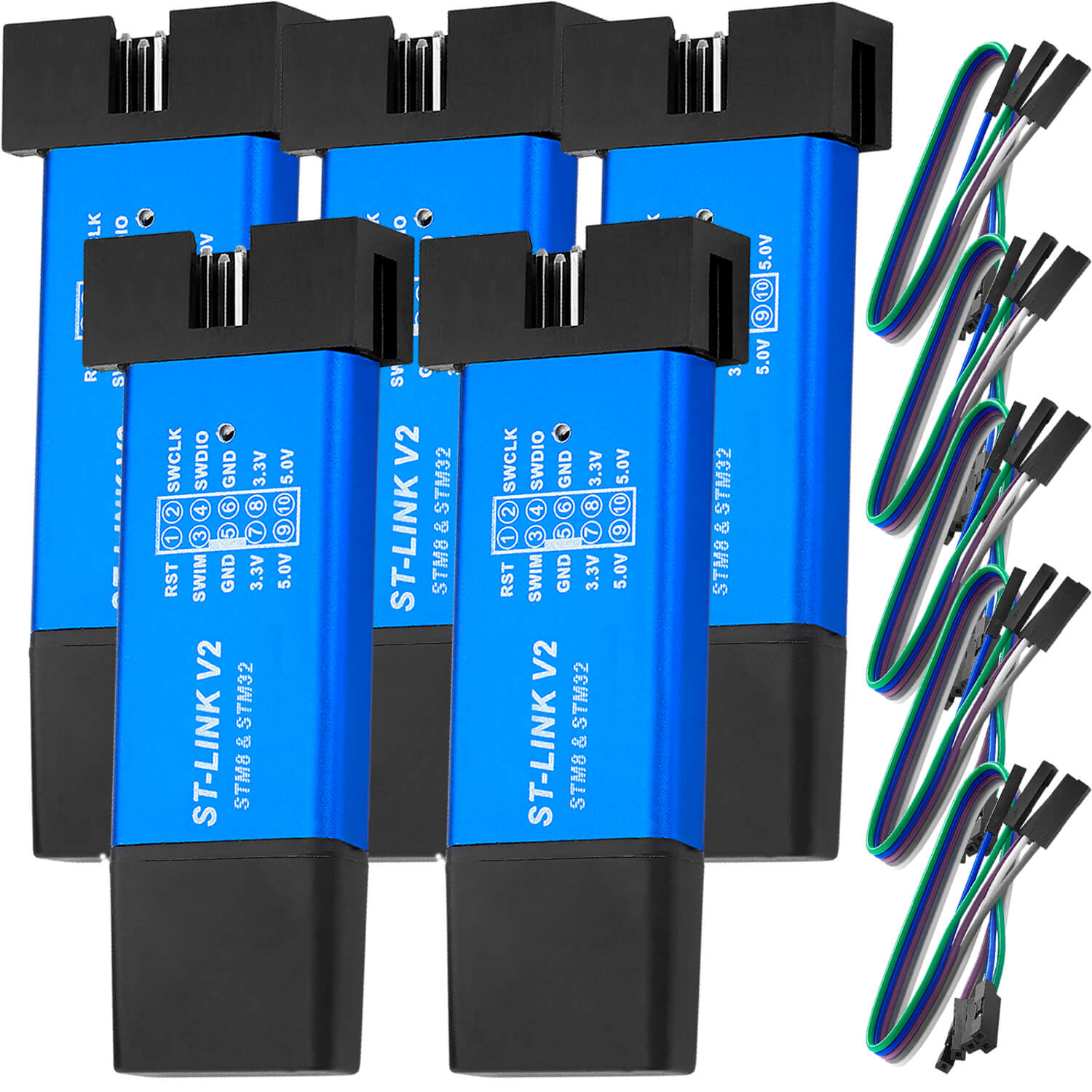 ST Link V2 Mini Simulator Download Programmer (STM8 6 STM32) kompatibel mit Arduino - AZ-Delivery