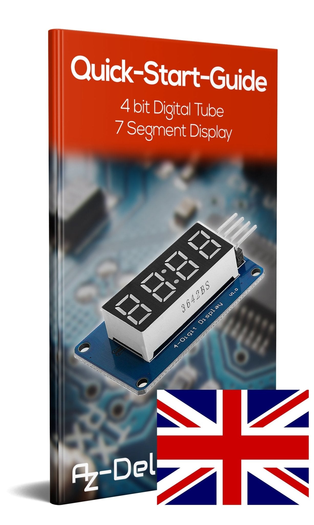 TM1637 4 Digit 7-Segment Display Modul - AZ-Delivery