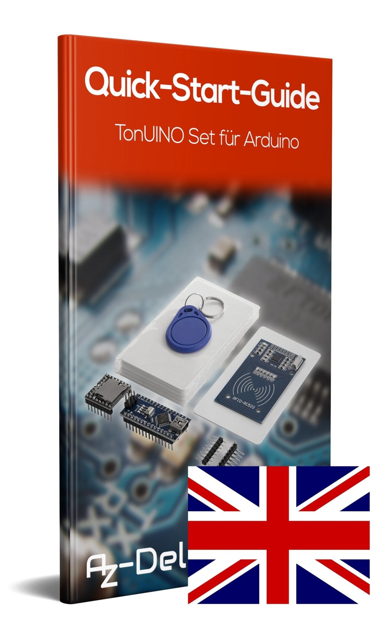 TonUINO Set (Mp3 Player, Nano V3.0, RFID Kit und 10 x 13,56 MHz RFID Karten) - AZ-Delivery