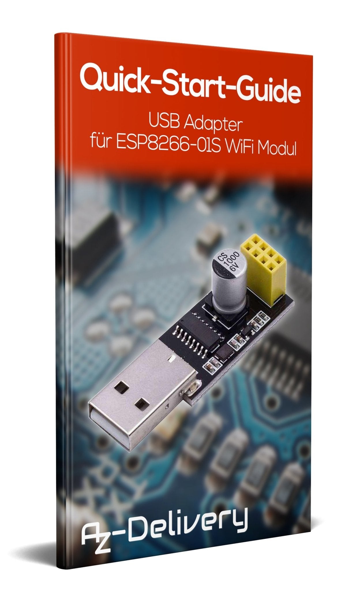 USB-zu-ESP8266 01 Serial Wireless Wifi Module für ESP-01 - AZ-Delivery