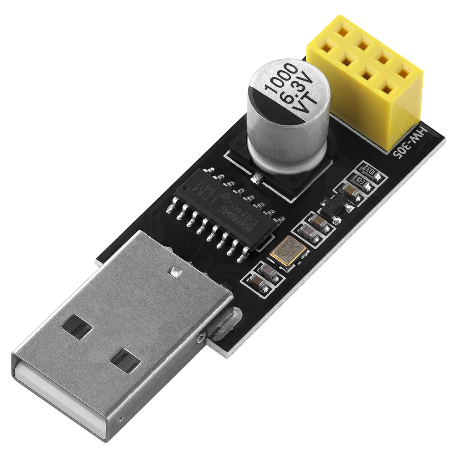 Adattatore USB A ESP8266 Wifi - Scheda Sviluppo, Seriale, Con Chip 340, Per Prototipi - Foto 4