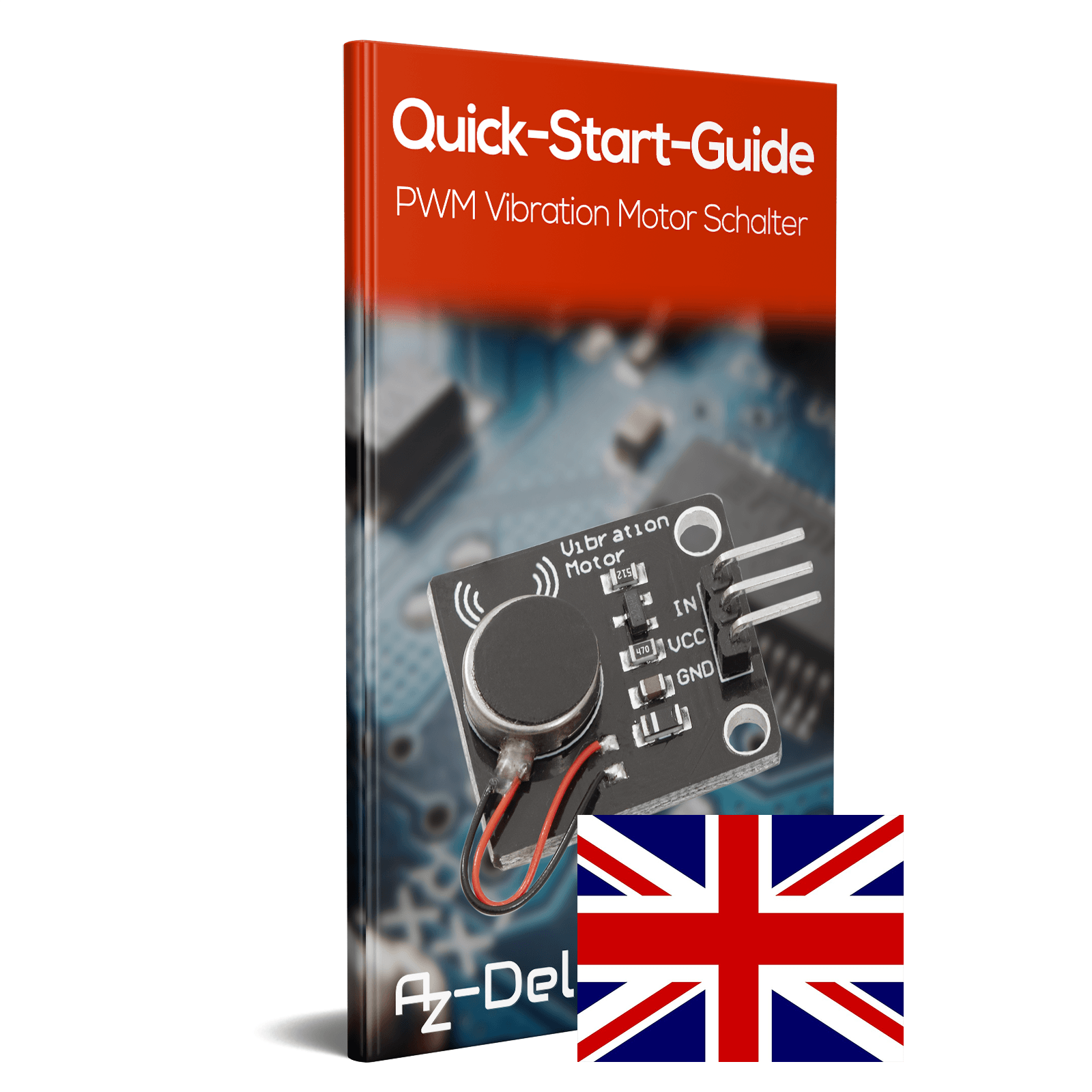 Vibrationsmotor Modul mit hoher Intensität Vibration Modul DC Motor Signalwandler gesteuert durch PWM - AZ-Delivery