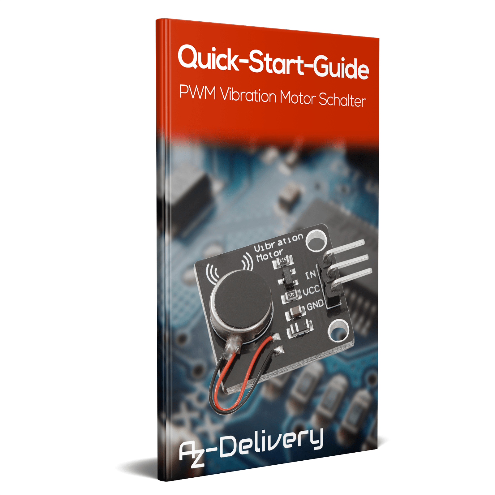 Vibrationsmotor Modul mit hoher Intensität Vibration Modul DC Motor Signalwandler gesteuert durch PWM - AZ-Delivery