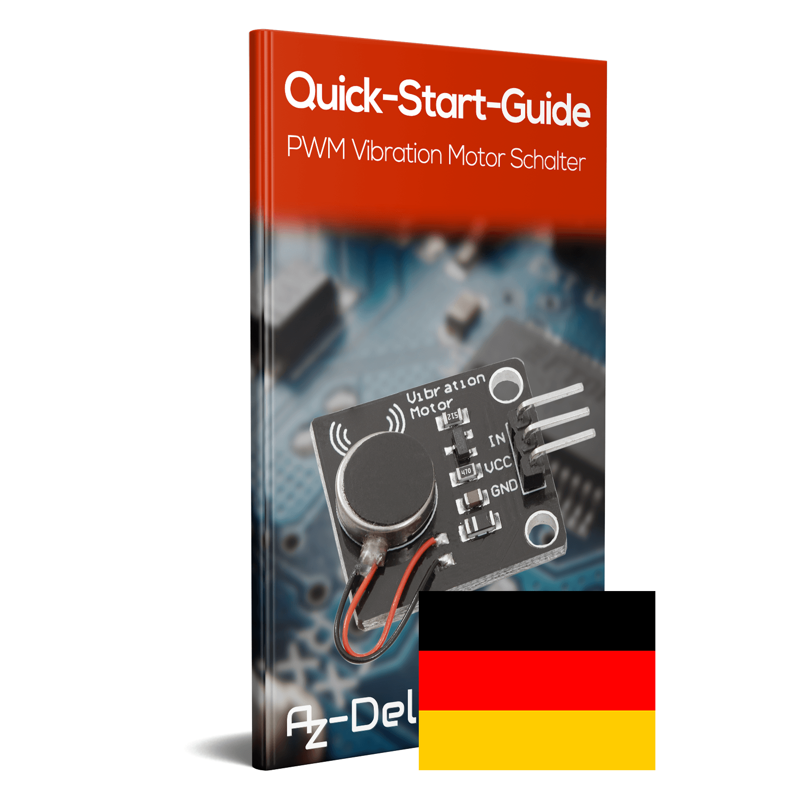 Vibrationsmotor Modul mit hoher Intensität Vibration Modul DC Motor Signalwandler gesteuert durch PWM - AZ-Delivery