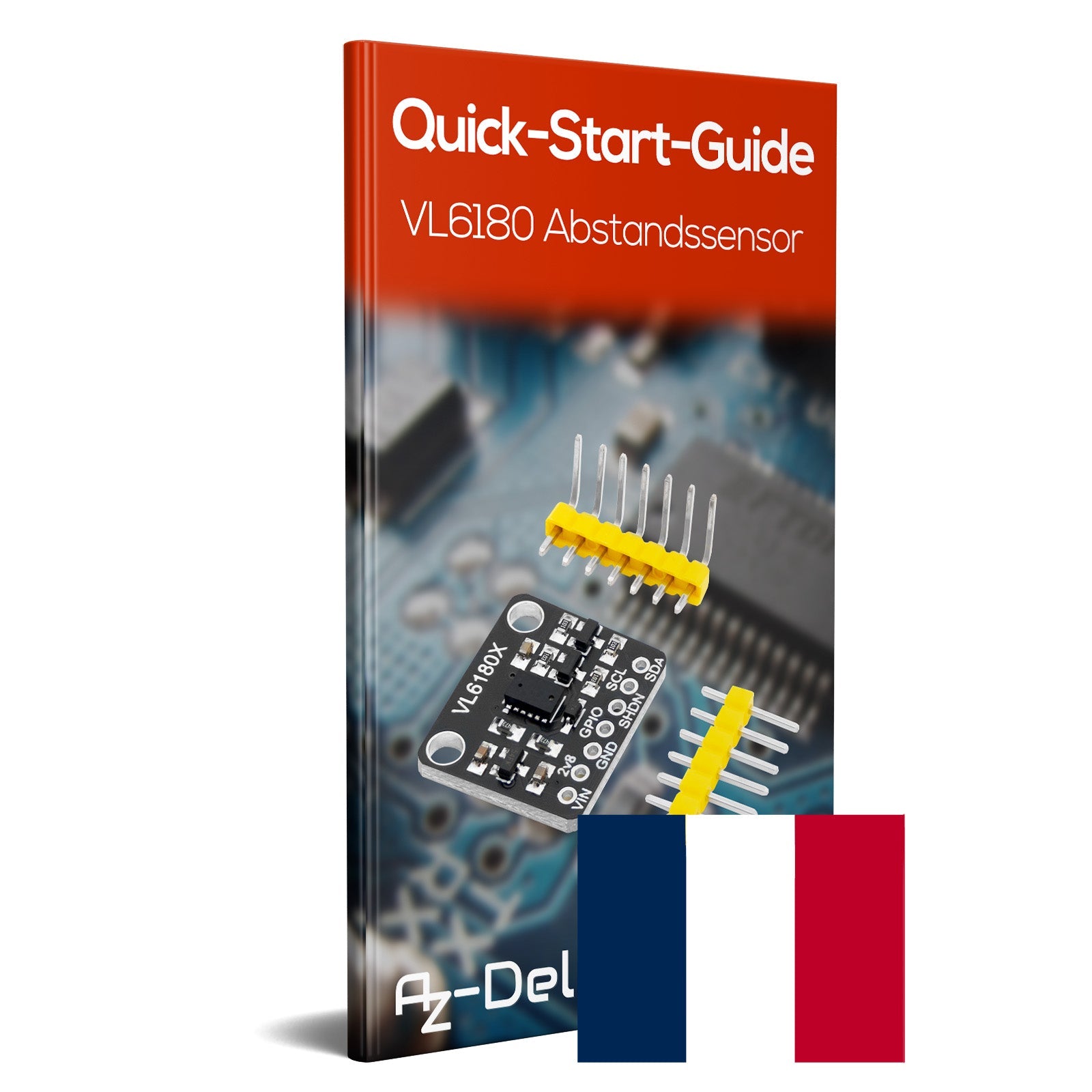 VL6180X ToF Hochpräzisions-Entfernungsmesser Sensormodul mit Proximity-Gesten-Abstandserkennung 3-5V - AZ-Delivery