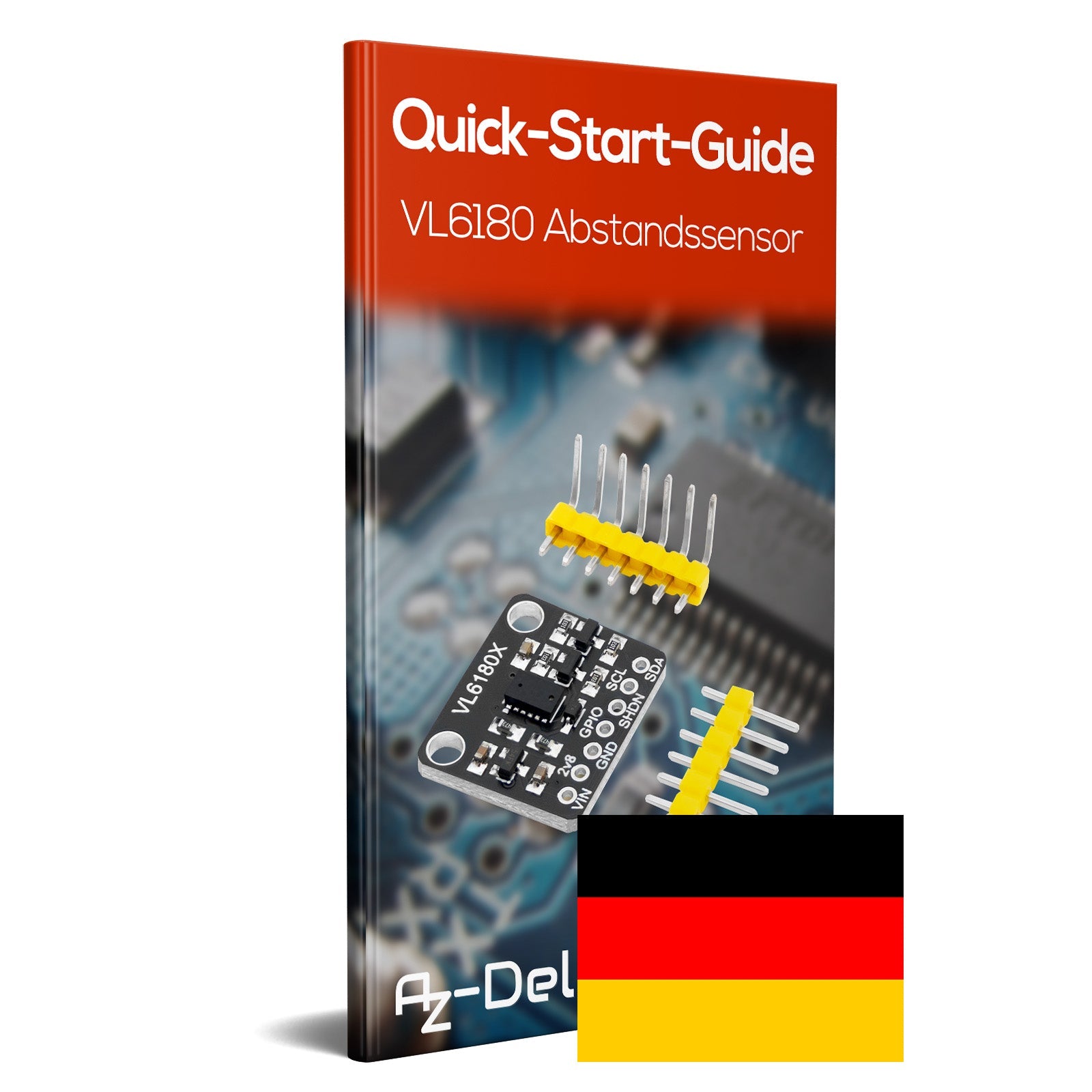 VL6180X ToF Hochpräzisions-Entfernungsmesser Sensormodul mit Proximity-Gesten-Abstandserkennung 3-5V - AZ-Delivery