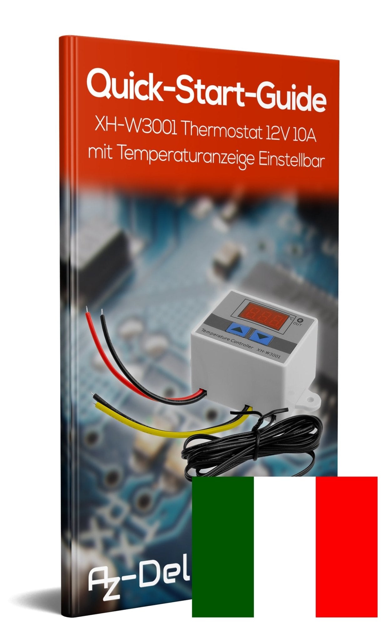 XH-W3001 Thermostat 12V mit Temperaturanzeige, -50°C bis 110 °C - AZ-Delivery