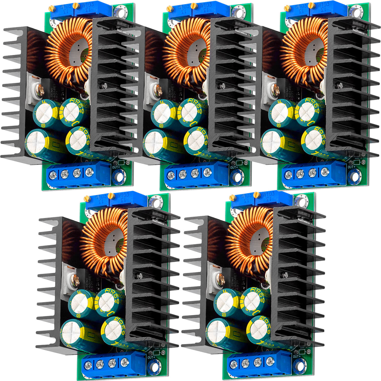 XL4016 Step-Down Buck Converter DC-DC kompatibel mit Arduino - AZ-Delivery