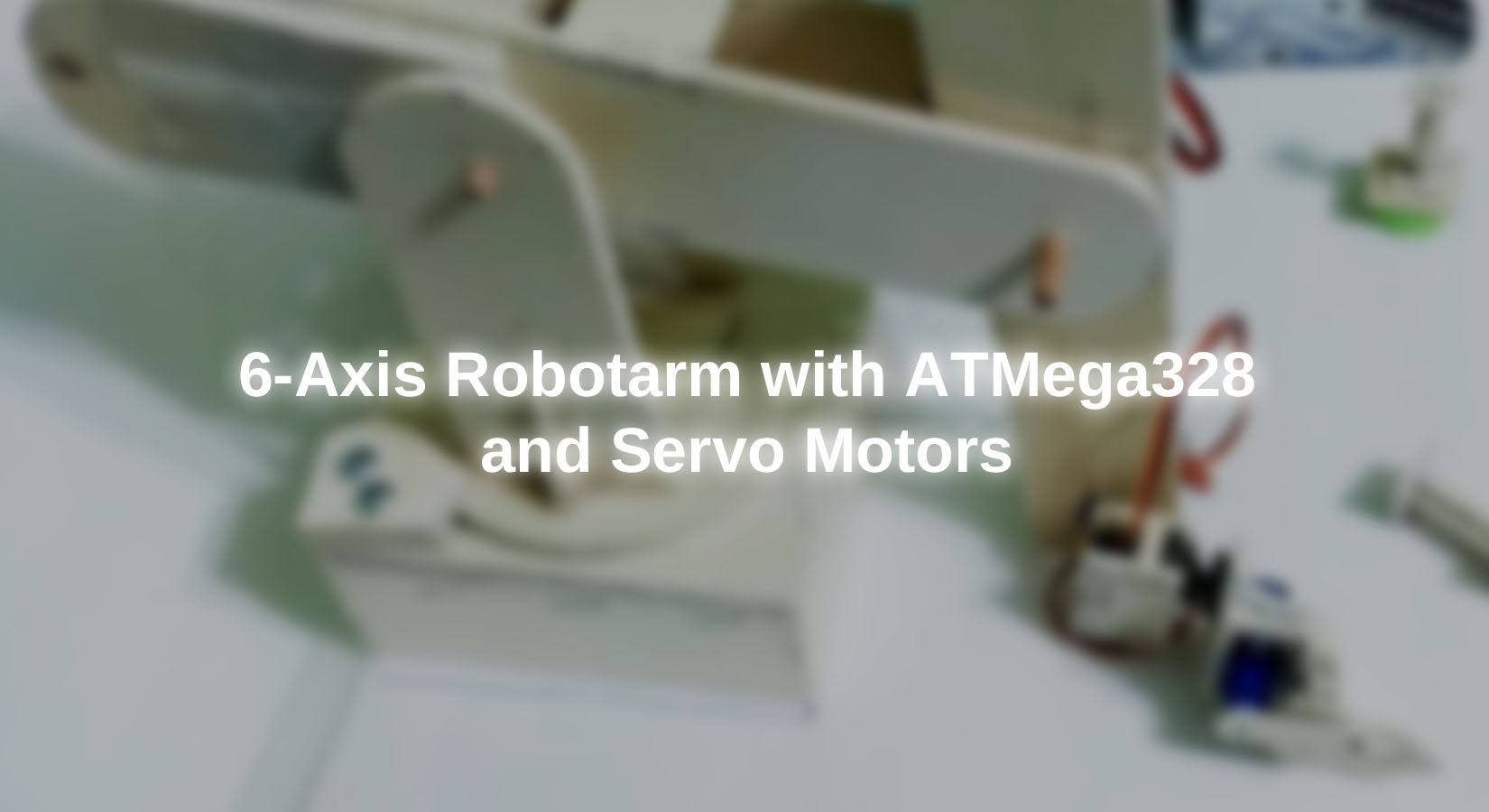 6-Achsen Roboterarm mit ATMega328 und Servomotoren - AZ-Delivery
