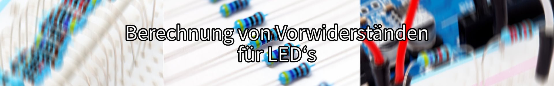 Berechnung von Vorwiderständen für LEDs - AZ-Delivery