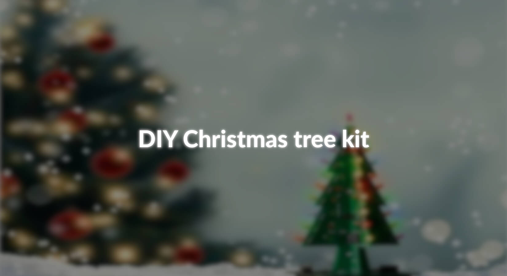 DIY Christmas tree kit - AZ-Delivery