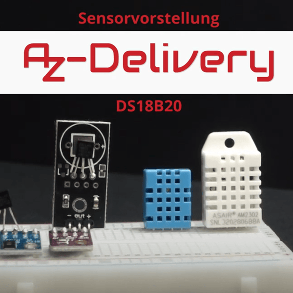 DS18B20 digitaler Temperatursensor - Produktvorstellung