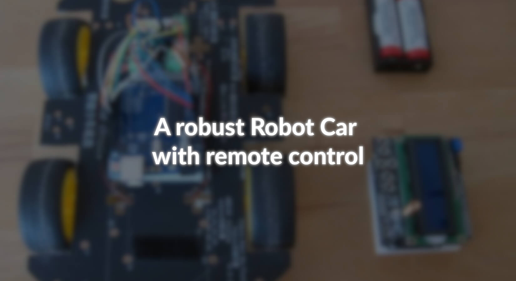 Ein robustes Robot Car mit Fernsteuerung - AZ-Delivery