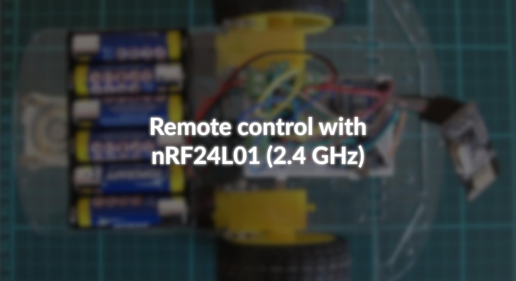 Fernsteuerung mit nRF24L01 (2,4 GHz) - AZ-Delivery