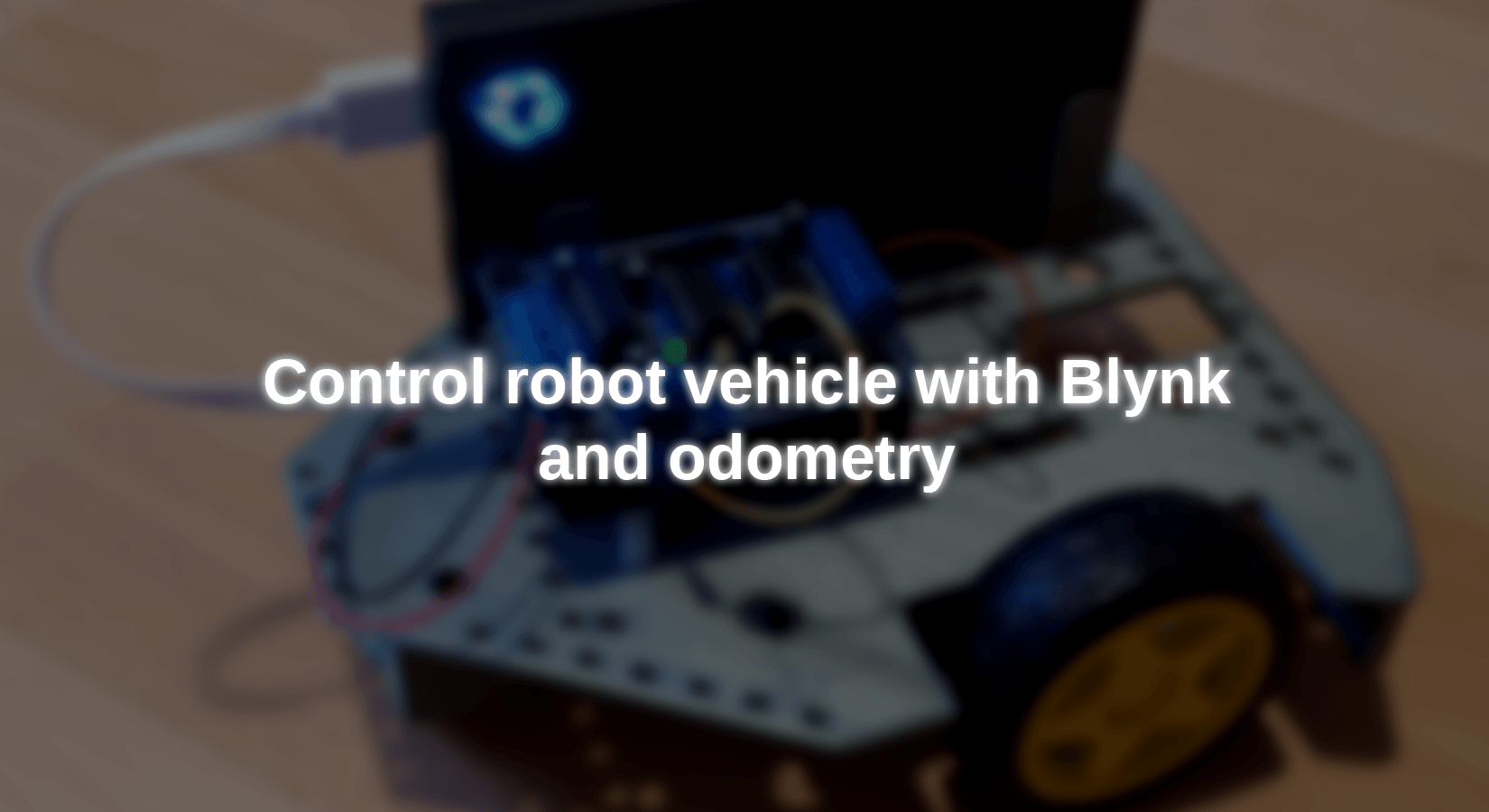 Roboter Fahrzeug mit Blynk und Odometrie steuern - AZ-Delivery