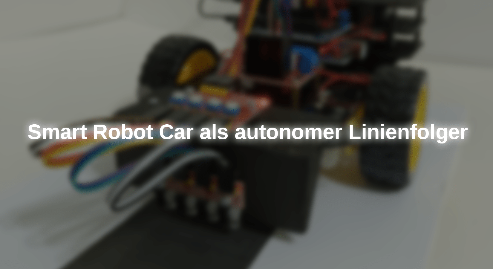 Smart Robot Car als autonomer Linienfolger - AZ-Delivery