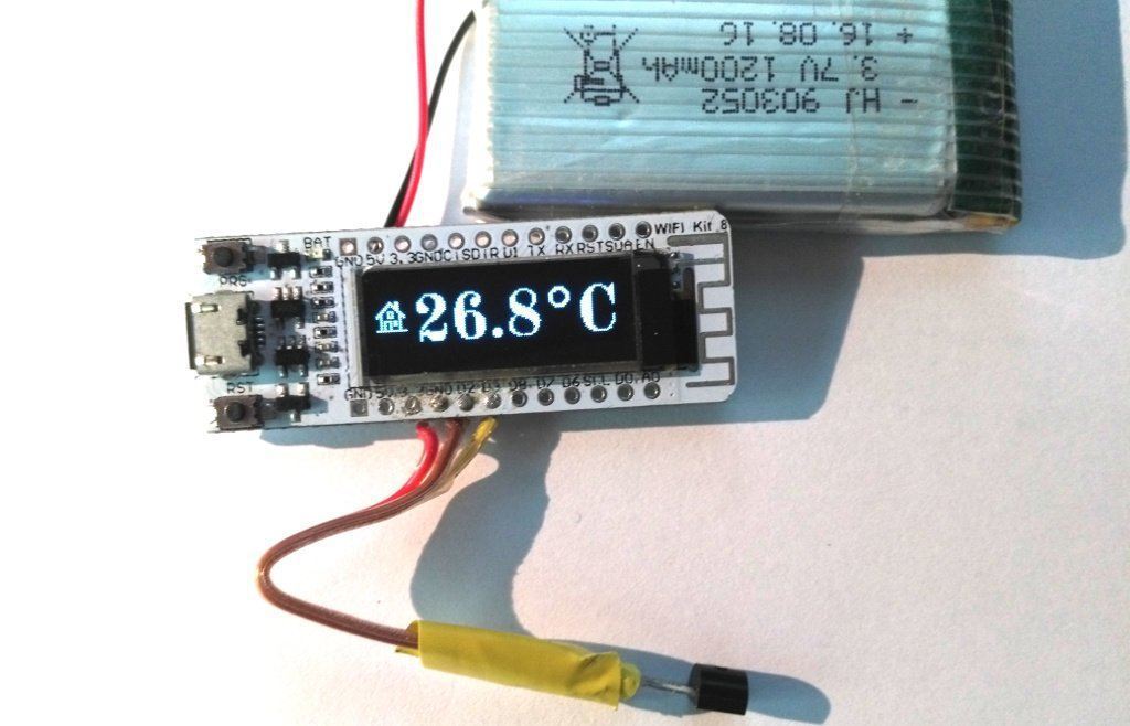 Thermometer mit OLED Display - AZ-Delivery