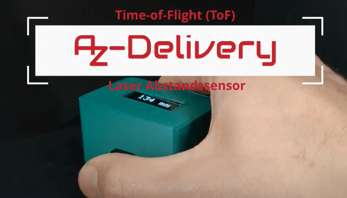 VL53L0X Time-of-Flight Laser Abstandssensor - Produktvorstellung - AZ-Delivery