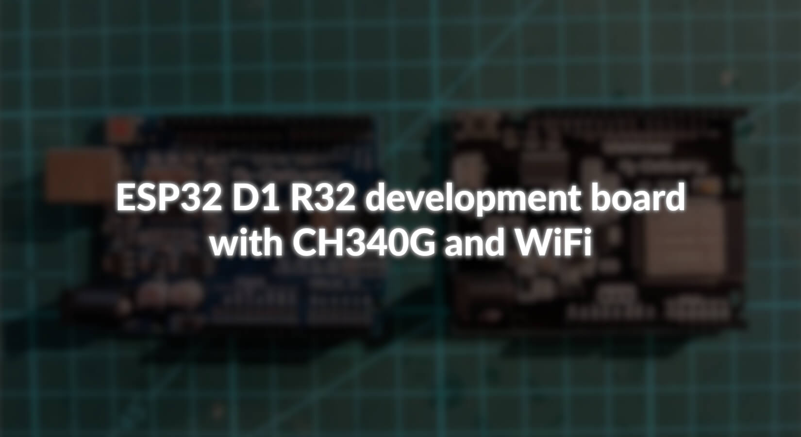 Vorstellung ESP32 D1 R32 Mikrocontroller in Uno Bauform - AZ-Delivery