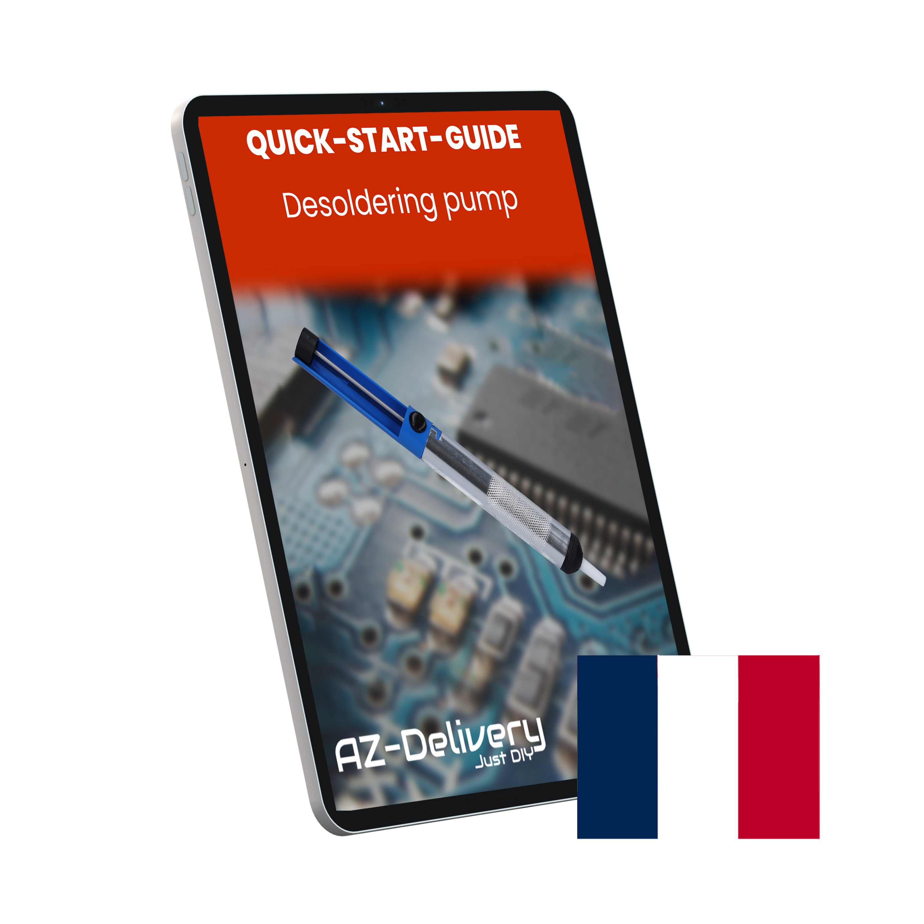 Entlötpumpe Lötpumpe Lötsauger Desoldering Pump – Lötzinn Entferner für Elektronik & Platinen – Manuelle Vakuum Entlötwerkzeug mit Hitzebeständiger Düse – Lötzubehör für Reparaturen & DIY