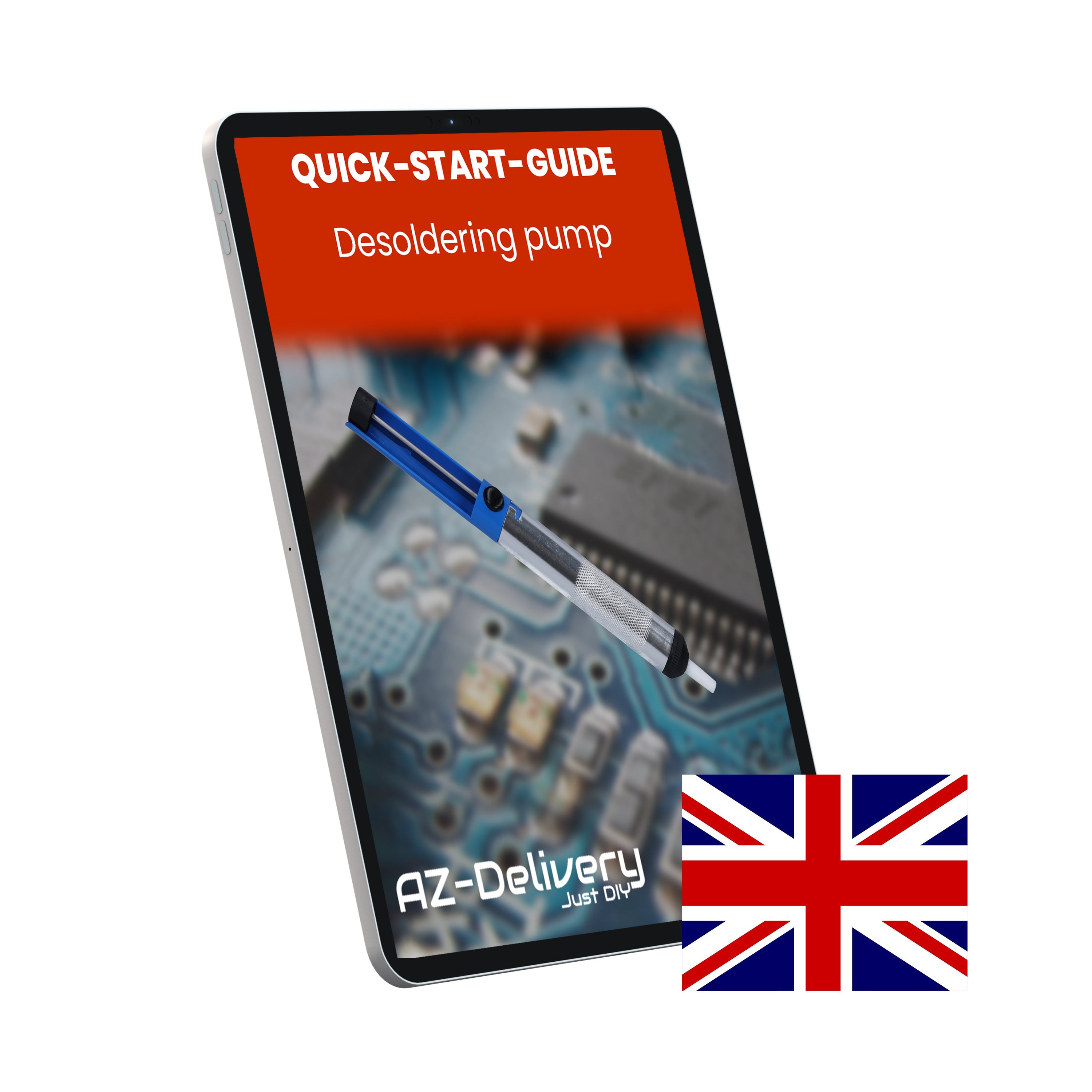 Entlötpumpe Lötpumpe Lötsauger Desoldering Pump – Lötzinn Entferner für Elektronik & Platinen – Manuelle Vakuum Entlötwerkzeug mit Hitzebeständiger Düse – Lötzubehör für Reparaturen & DIY