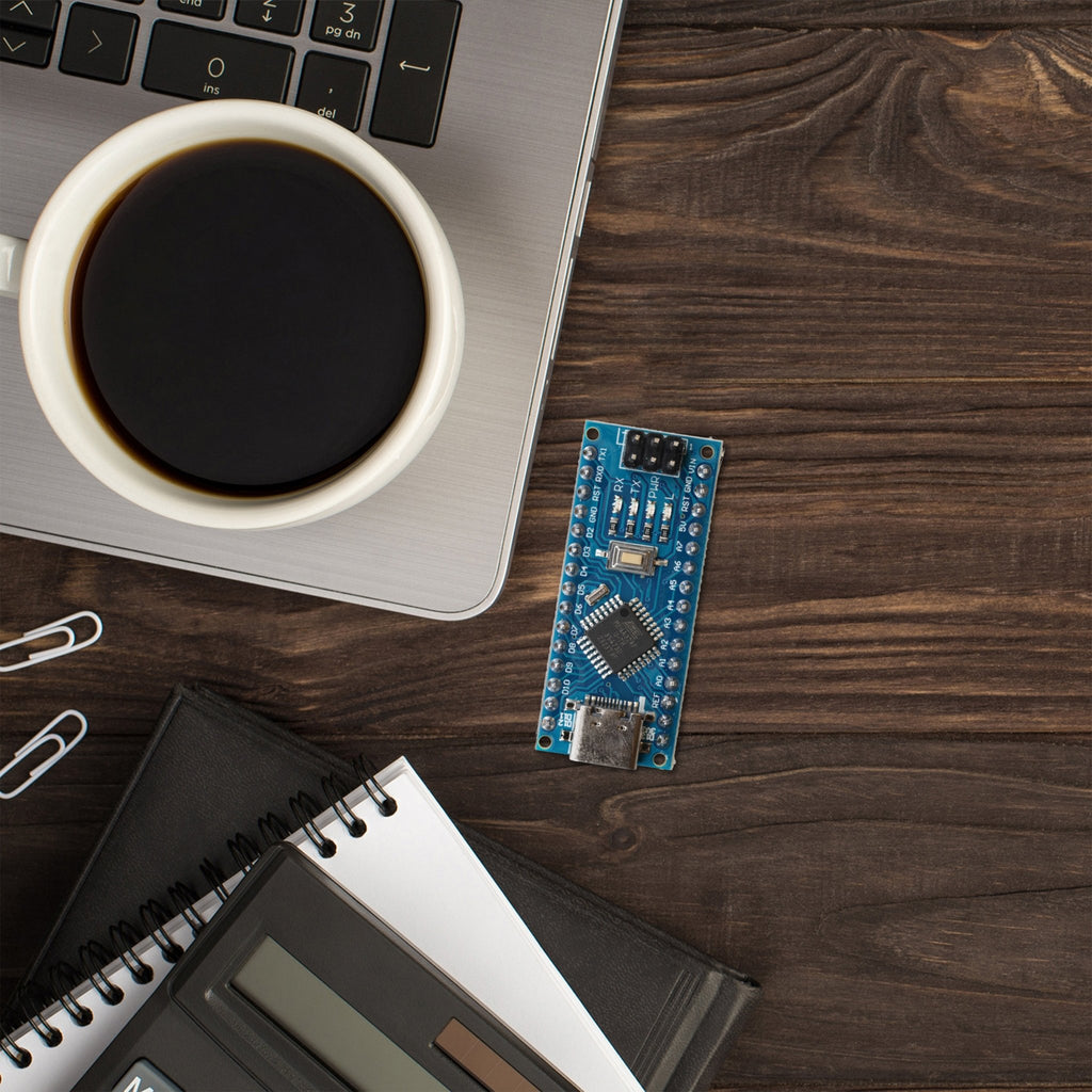 AZ-Nano V3-Board mit USB-C Anschluss mit Atmega328 CH340 fertig verlöt