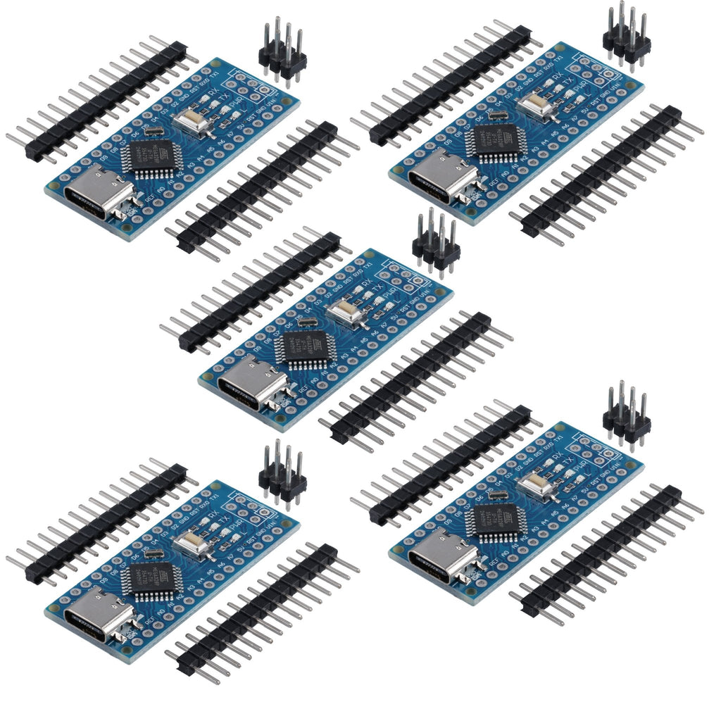 AZ-Nano V3-Board Set mit USB-C Anschluss | Atmega CH340 Chip Atmega328