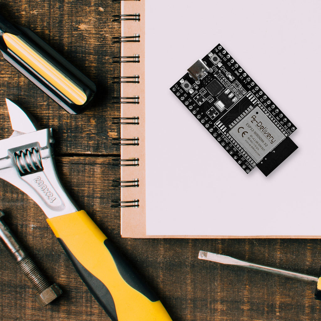 ESP32 Dev Kit C V4 NodeMCU WLAN WiFi Development Board mit USB-C Ansch