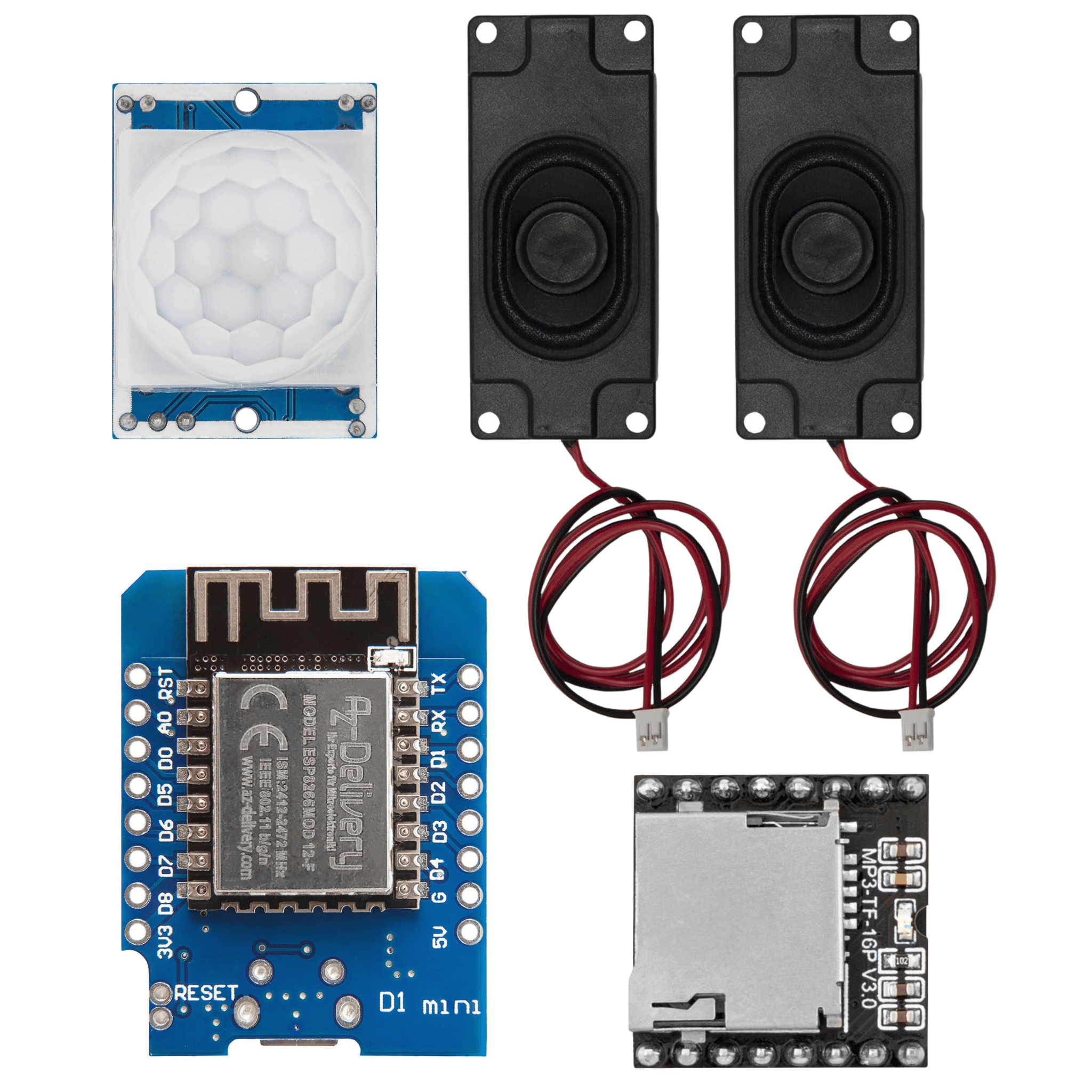 Halloween Spider – Die gruselige DIY - Spinne mit Sound und Lichteffekten - AZ - Delivery