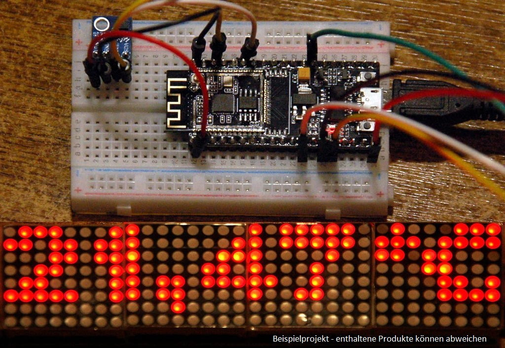 Esp8266 Max7219 Mqtt Matrixdisplay Für Iobroker – Wips Live