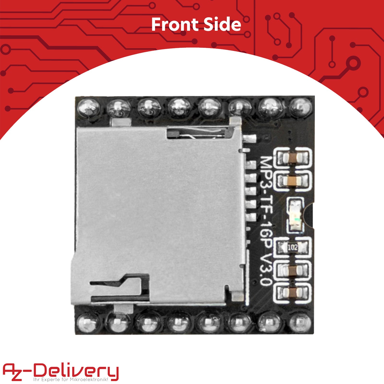 Mini MP3 Player Master Module - AZ - Delivery
