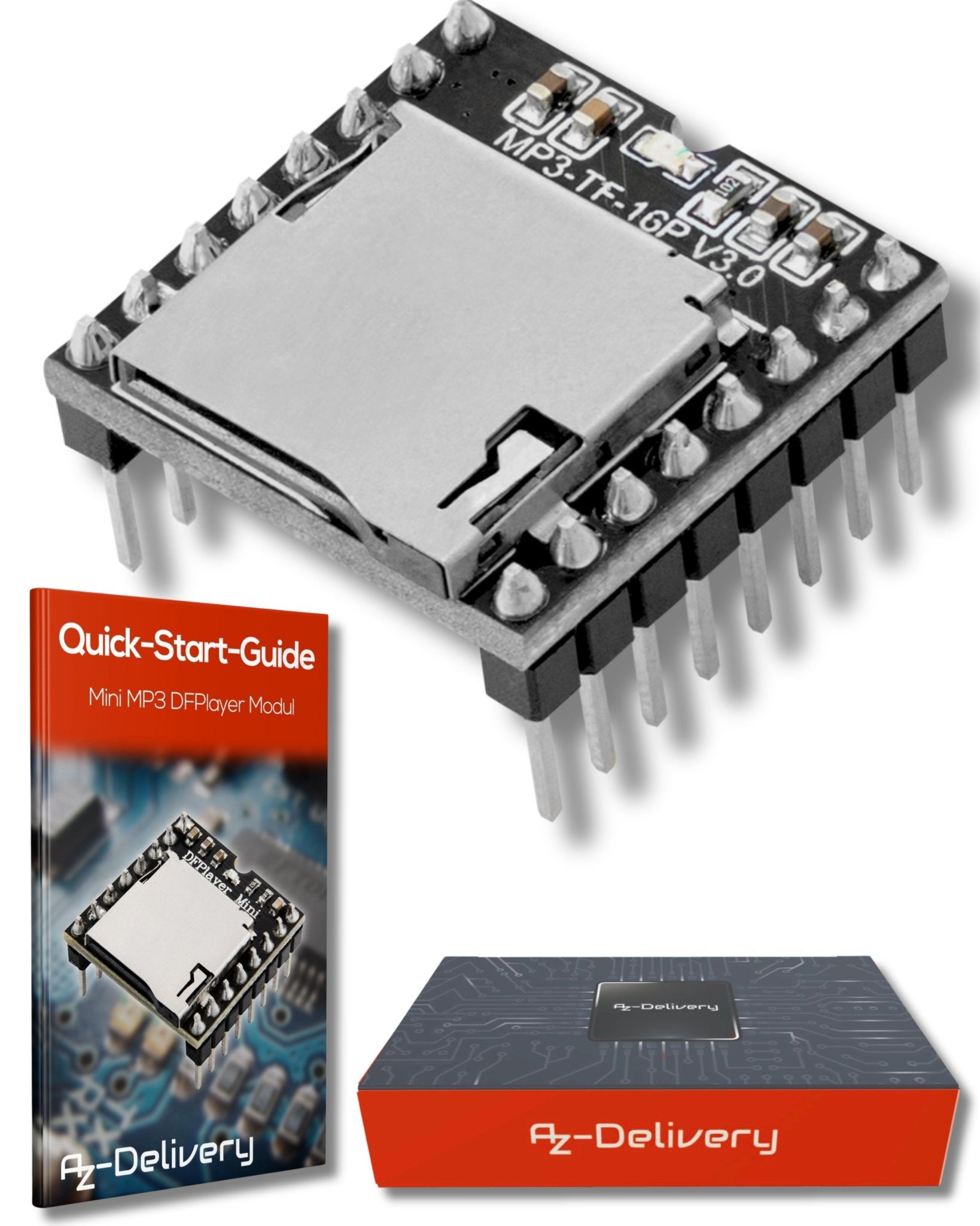 Mini MP3 Player Master Module - AZ - Delivery