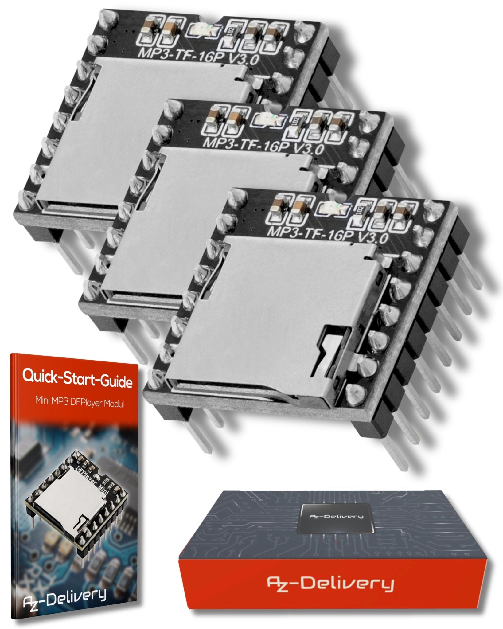 Mini MP3 Player Master Module - AZ - Delivery