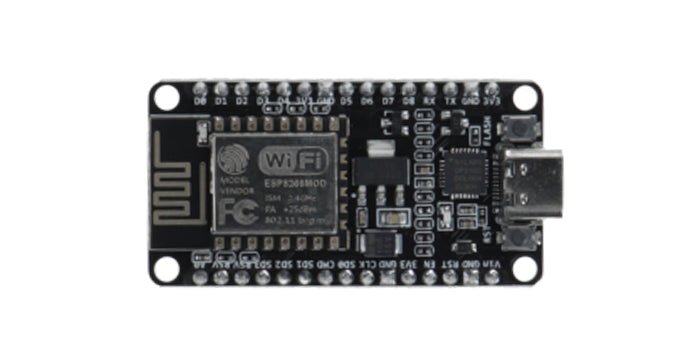 AZDelivery NodeMCU Amica V2 ESP8266 ESP-12E WIFI-board – Developmentboard Voor Arduino, Met CP2102 En Gratis E-book