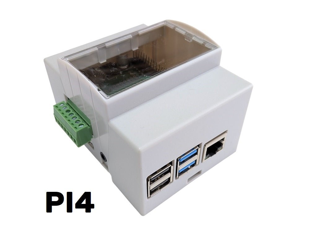 RasPiBox Lite - Kompaktes Raspberry Pi Hutschienen Montage Set - AZ - Delivery